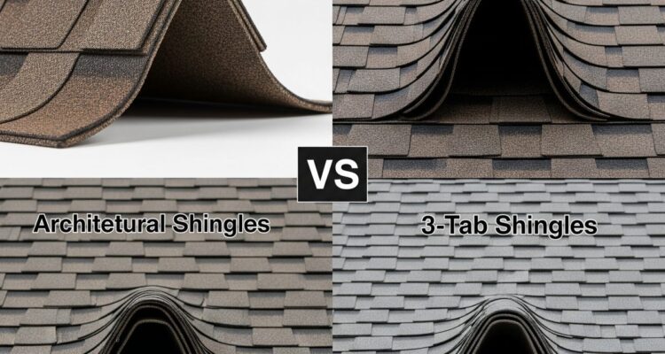 Architectural Shingles vs. 3-Tab Shingles: Which Is Better for Your Roof in NJ?