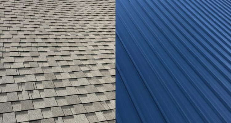 Asphalt vs. Metal Roof Cost Comparison in NJ: What’s the Right Choice for Your Home?
