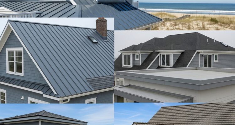 Choosing the Best Roofing Material for Coastal Homes in NJ