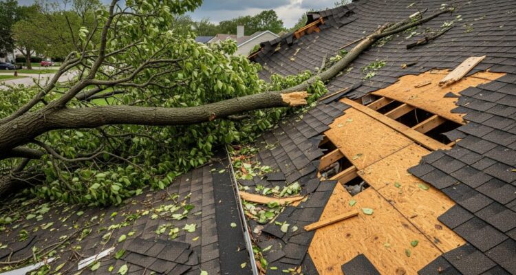 How Storm Damage Affects Your Roof in NJ